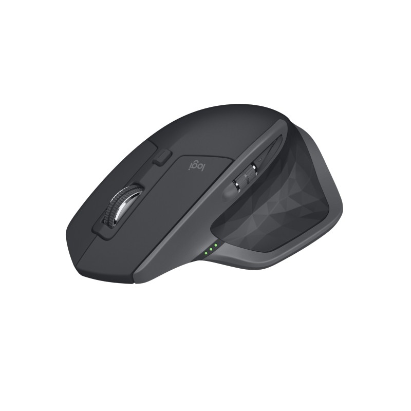 Logitech MX Master 2S - Maus - Laser - 7 Tasten - kabellos - Bluetooth, 2.4 GHz - kabelloser Empfanger (USB)